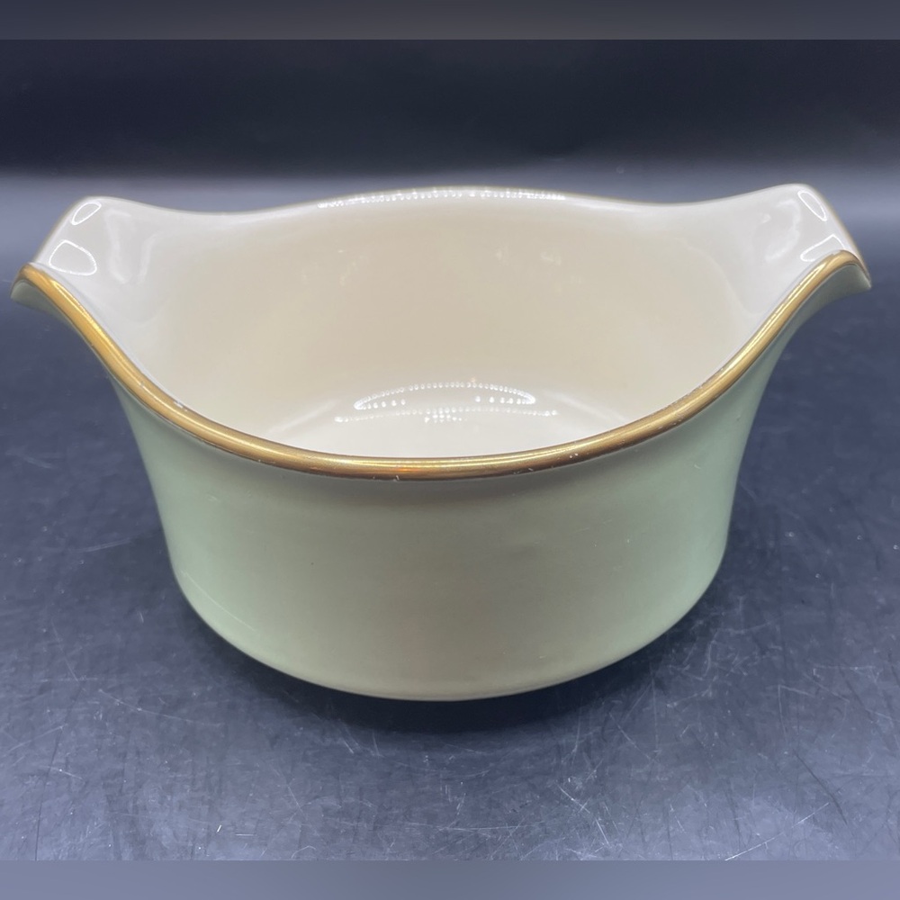Classic Heritage Celadon Green by TST Gravy Boat EUC